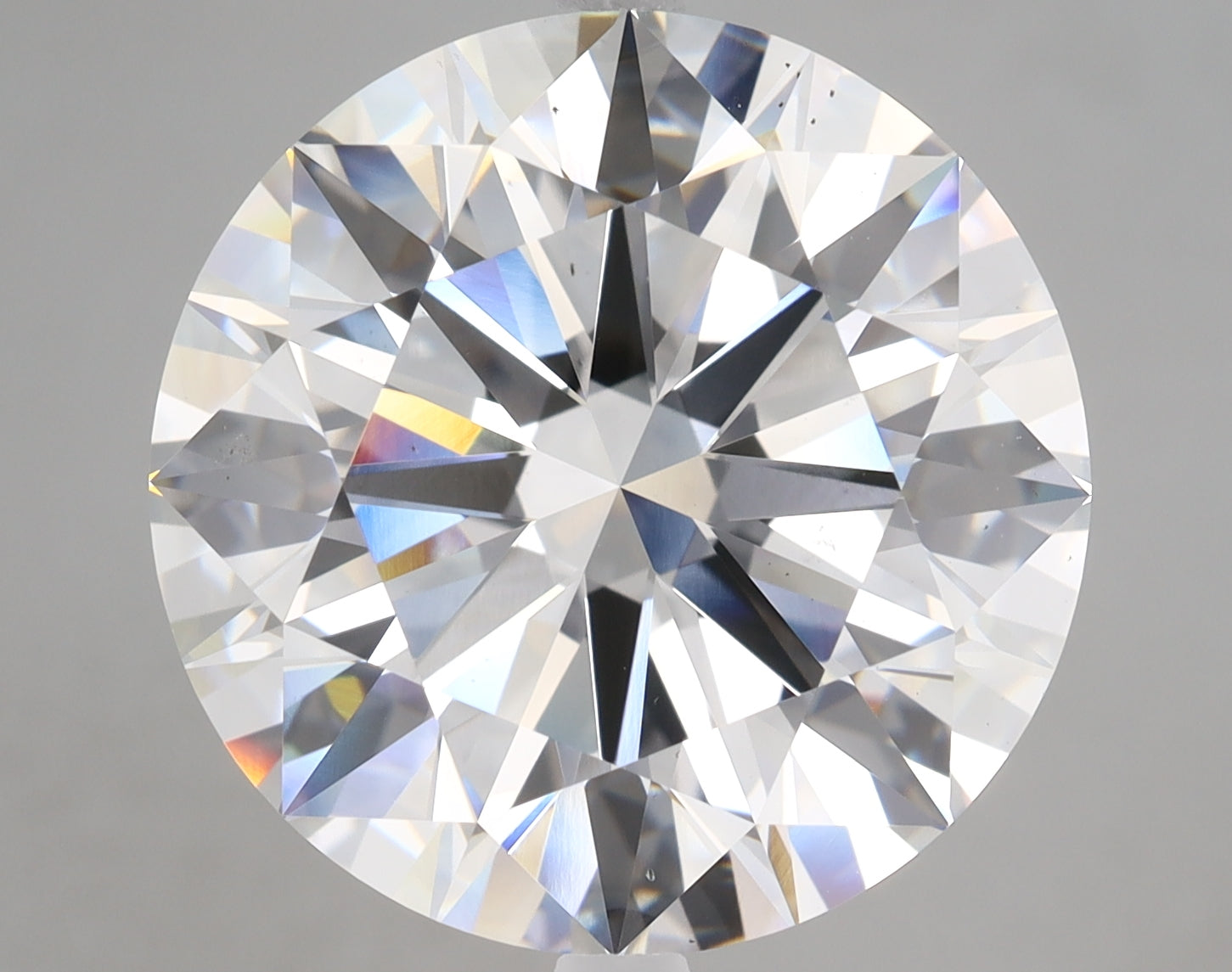 Round Lab Created Diamond