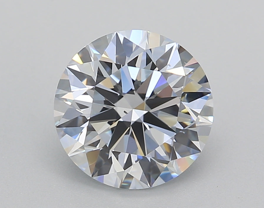 Round Lab Created Diamond