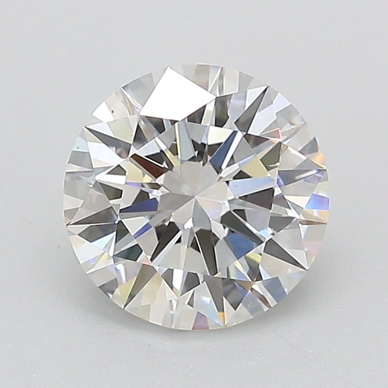 Round Lab Created Diamond