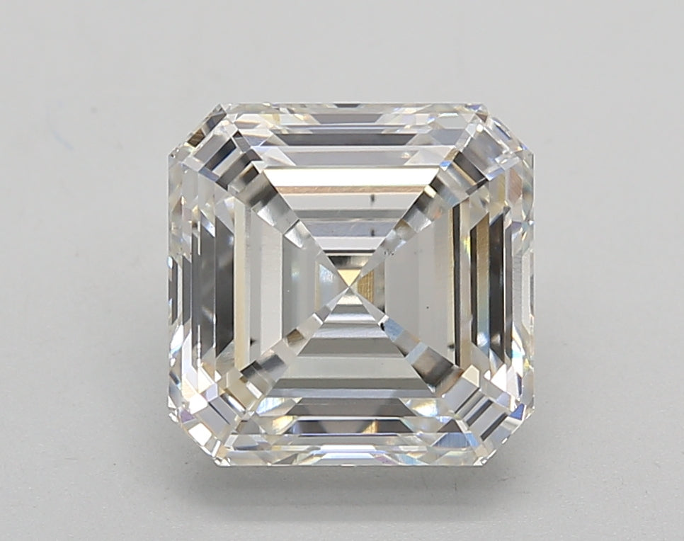 SQUARE Emerald Lab Created Diamond