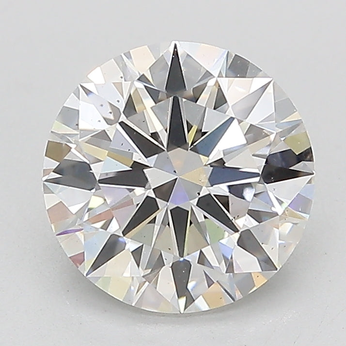 Round Lab Created Diamond