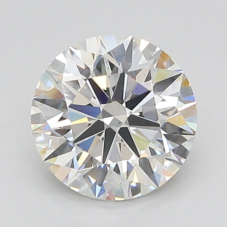 Round Lab Created Diamond