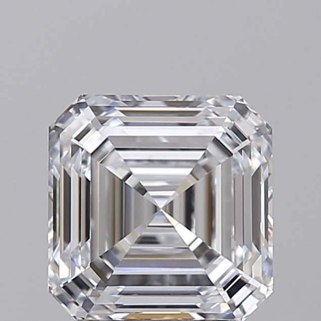 SQUARE Emerald Lab Created Diamond