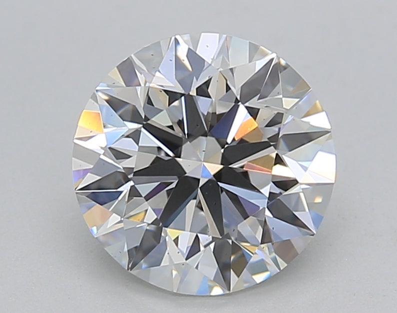 Round Lab Created Diamond