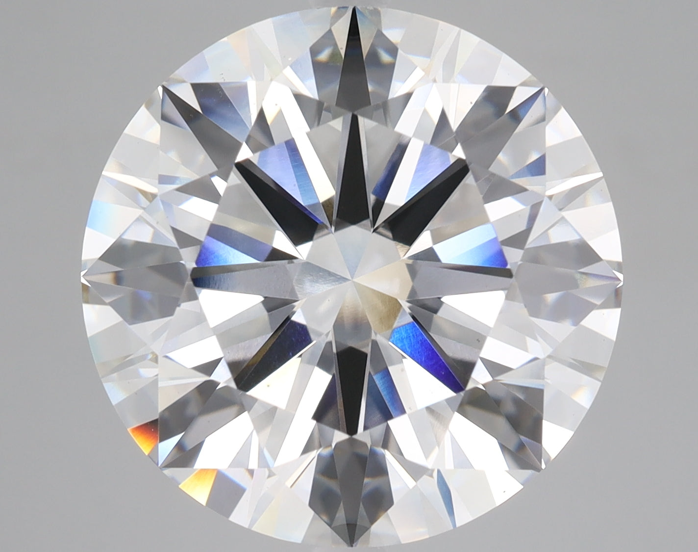 Round Lab Created Diamond