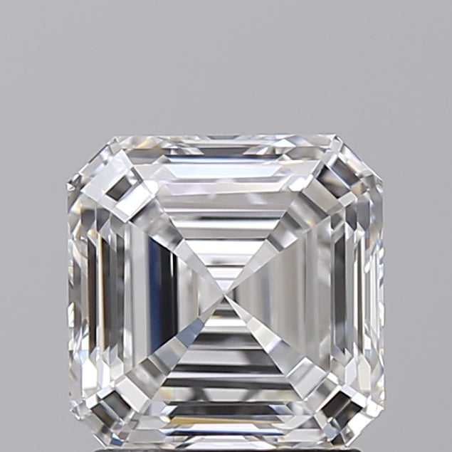 SQUARE Emerald Lab Created Diamond