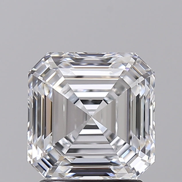 SQUARE Emerald Lab Created Diamond