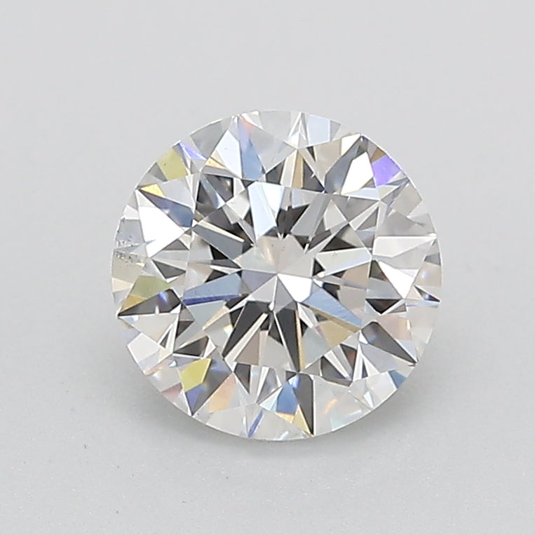 Round Lab Created Diamond