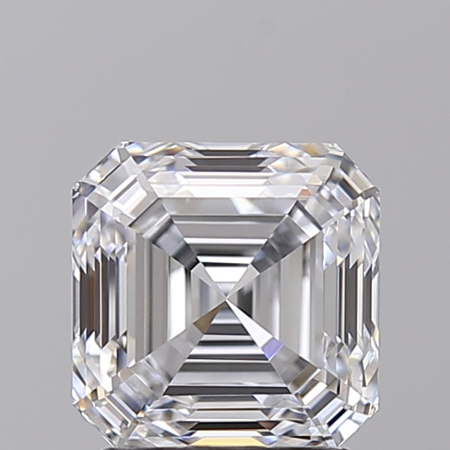 SQUARE Emerald Lab Created Diamond