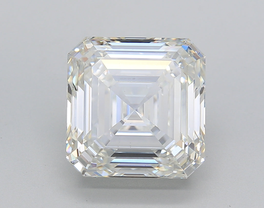 SQUARE Emerald Lab Created Diamond