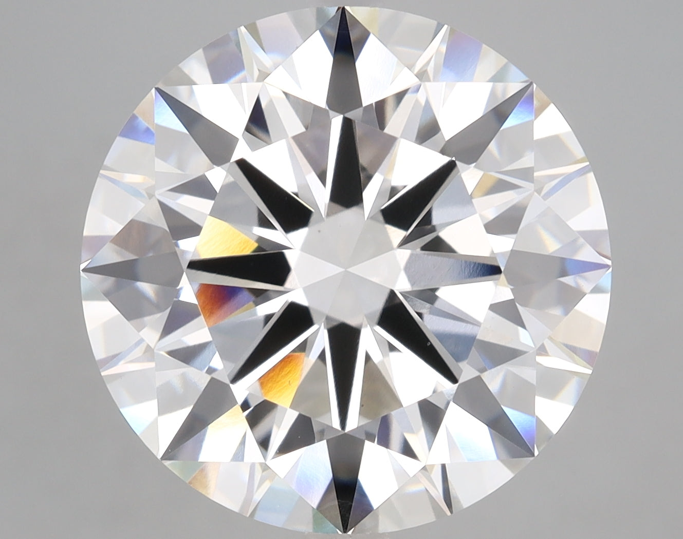 Round Lab Created Diamond