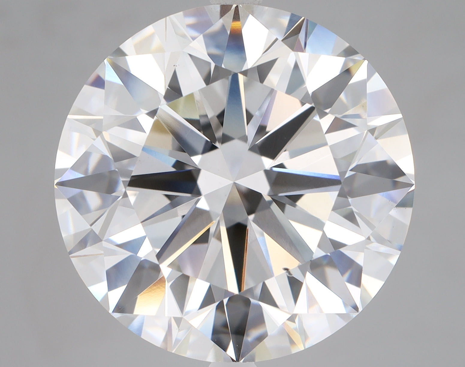 Round Lab Created Diamond