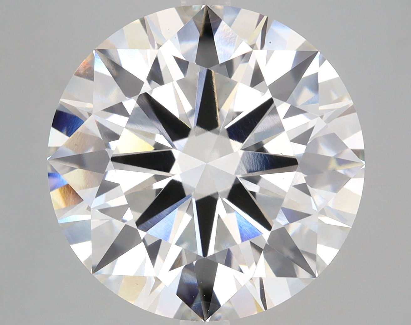 Round Lab Created Diamond