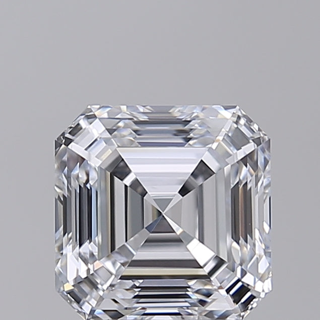 SQUARE Emerald Lab Created Diamond