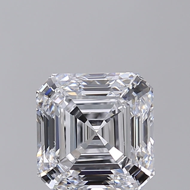 SQUARE Emerald Lab Created Diamond