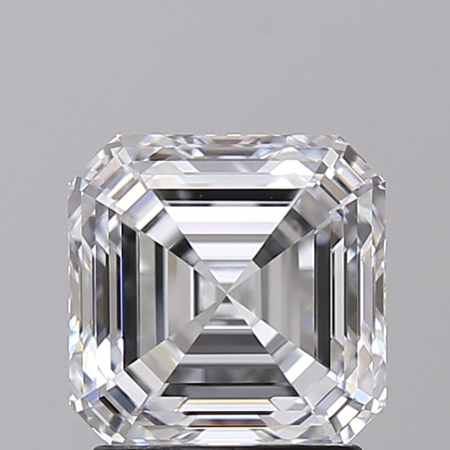 SQUARE Emerald Lab Created Diamond