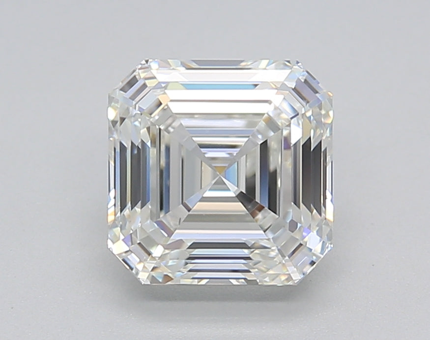 SQUARE Emerald Lab Created Diamond