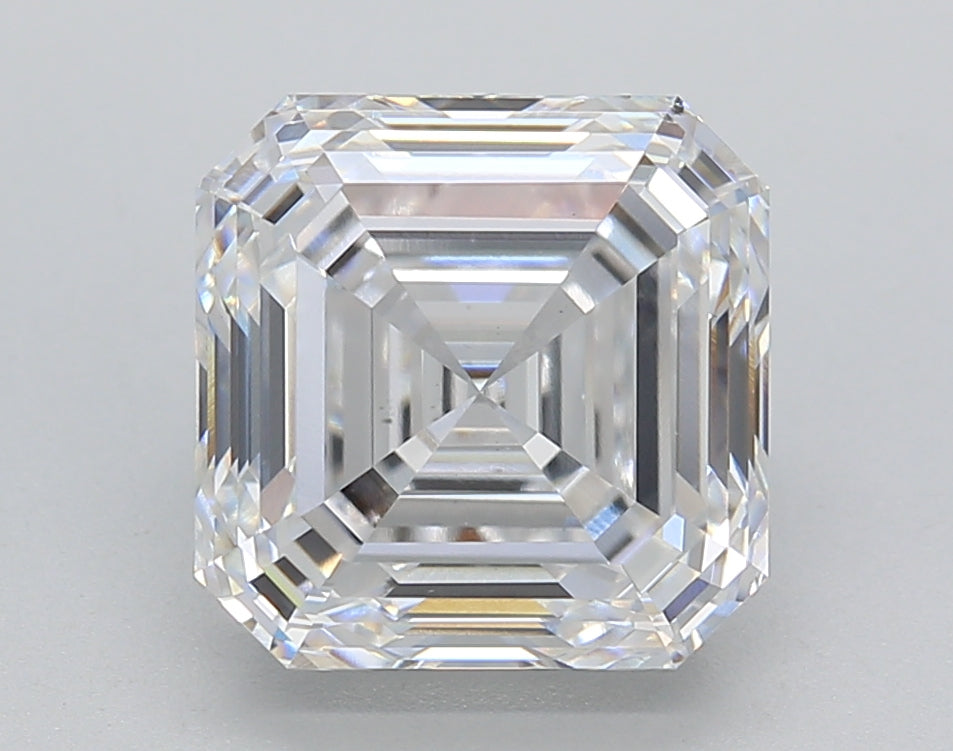 SQUARE Emerald Lab Created Diamond