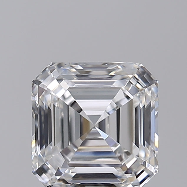 SQUARE Emerald Lab Created Diamond