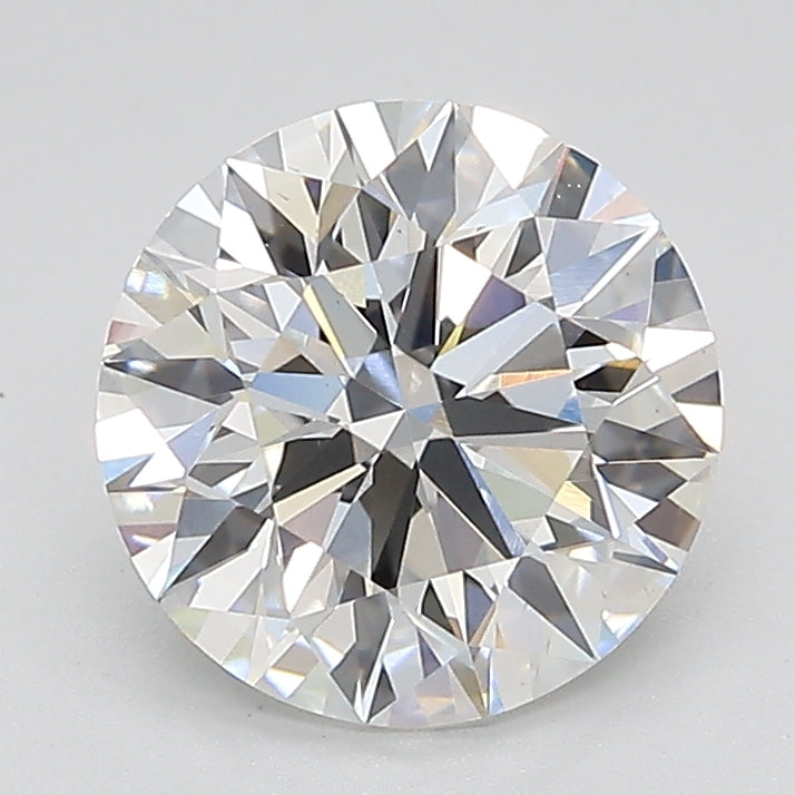 Round Lab Created Diamond