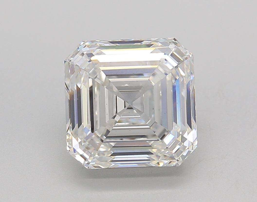 SQUARE Emerald Lab Created Diamond