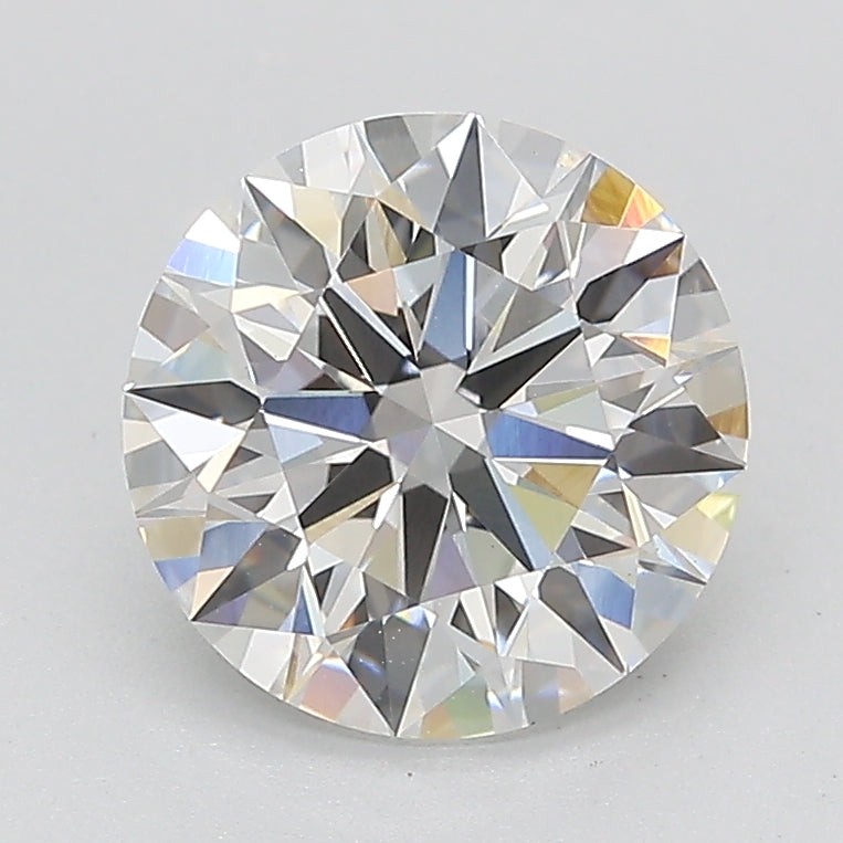 Round Lab Created Diamond