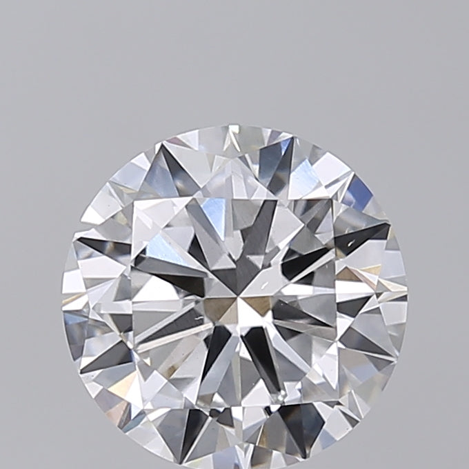 Round Lab Created Diamond