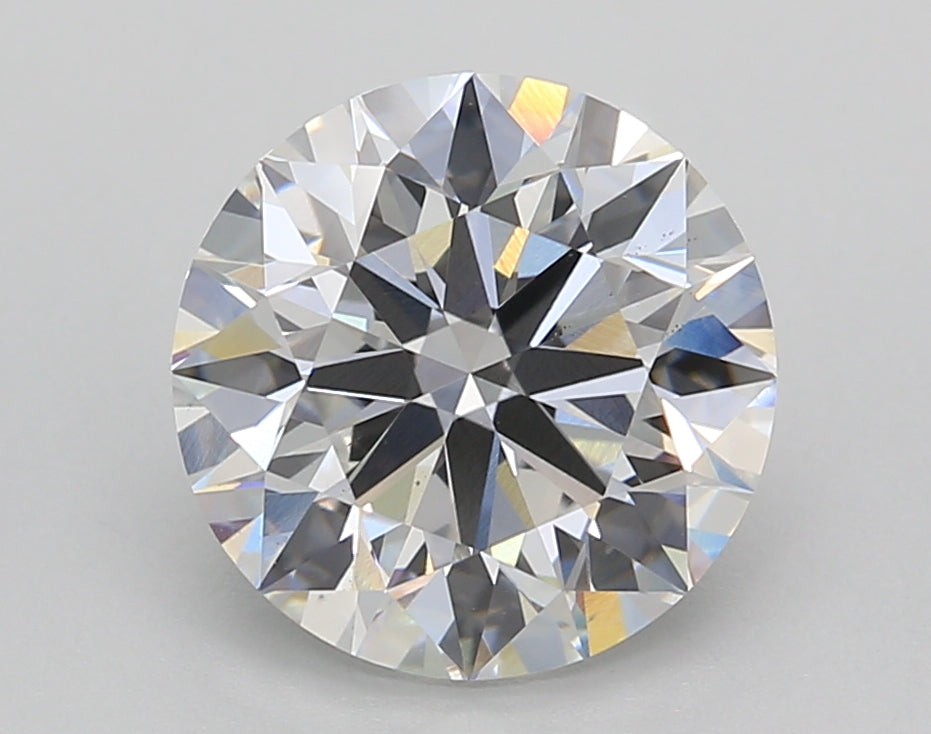 Round Lab Created Diamond