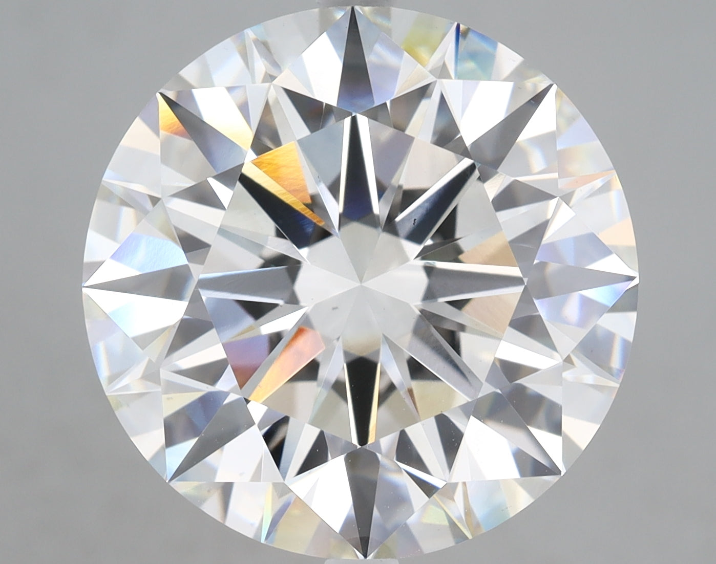 Round Lab Created Diamond