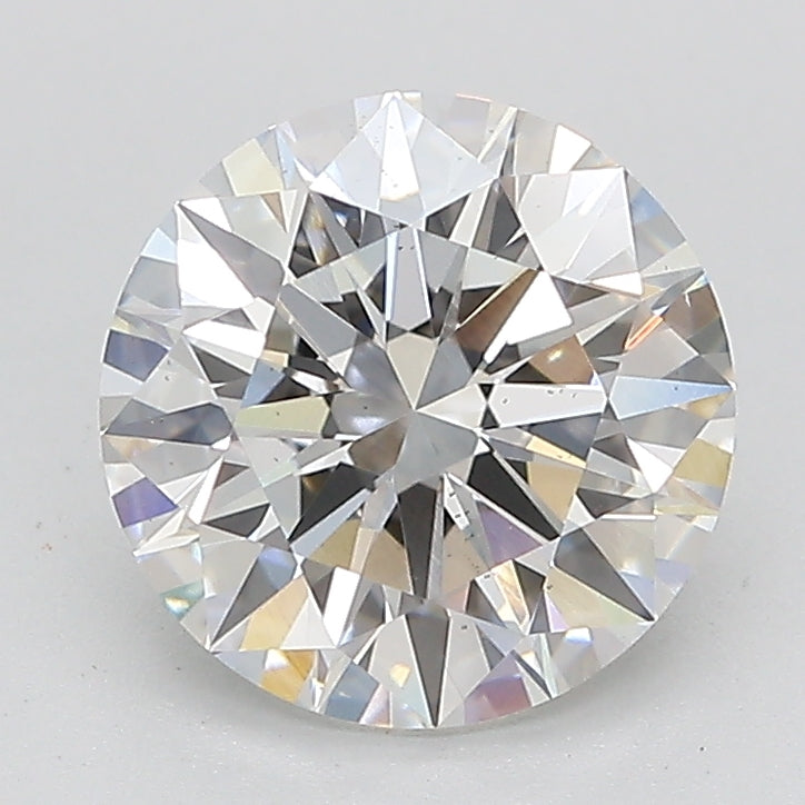 Round Lab Created Diamond