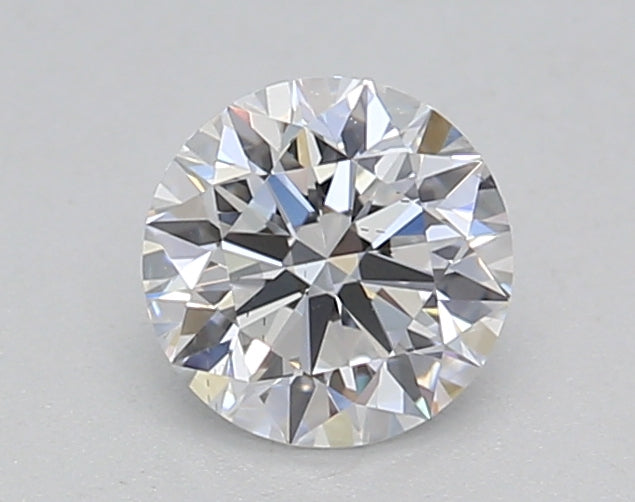 Round Lab Created Diamond