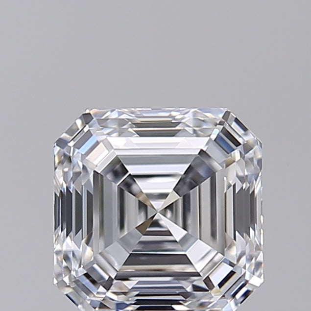 SQUARE Emerald Lab Created Diamond