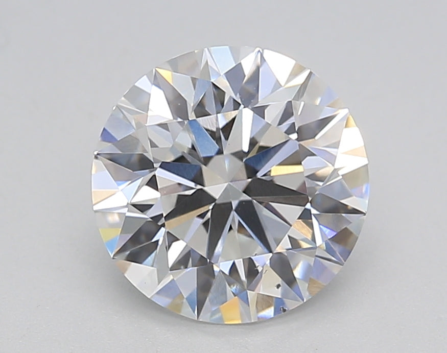 Round Lab Created Diamond