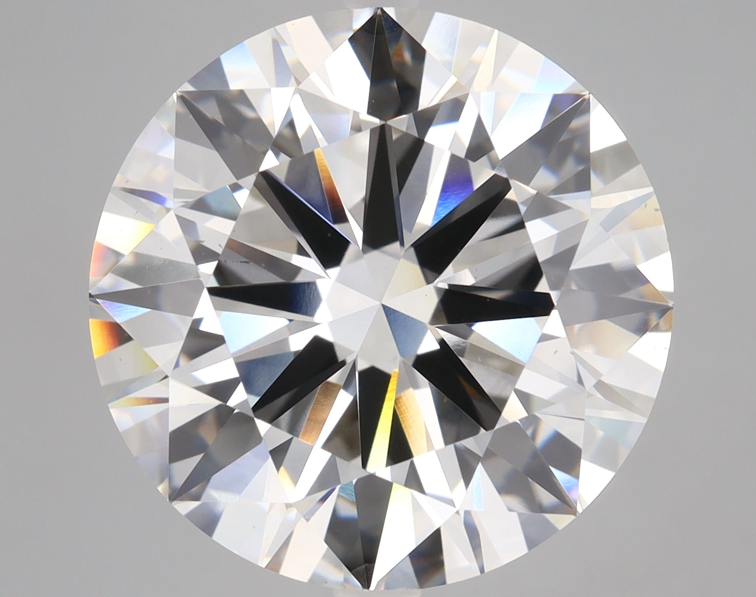 Round Lab Created Diamond