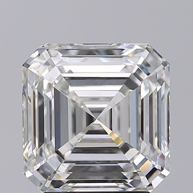 SQUARE Emerald Lab Created Diamond