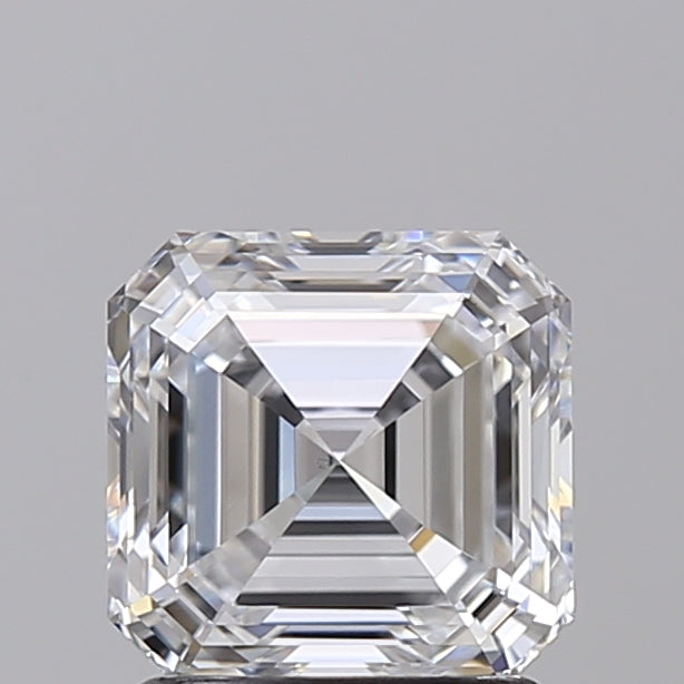 SQUARE Emerald Lab Created Diamond