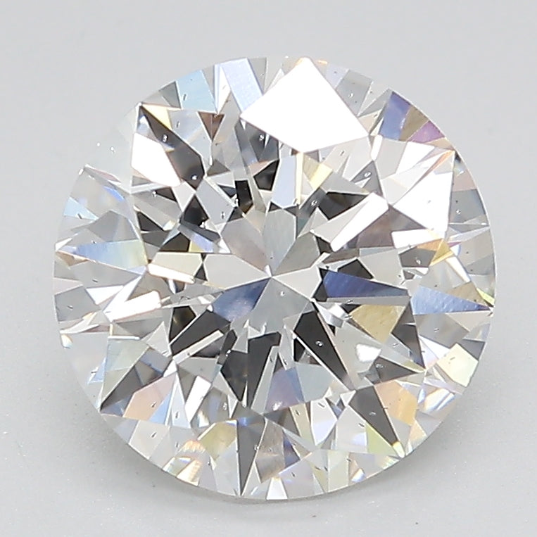 Round Lab Created Diamond