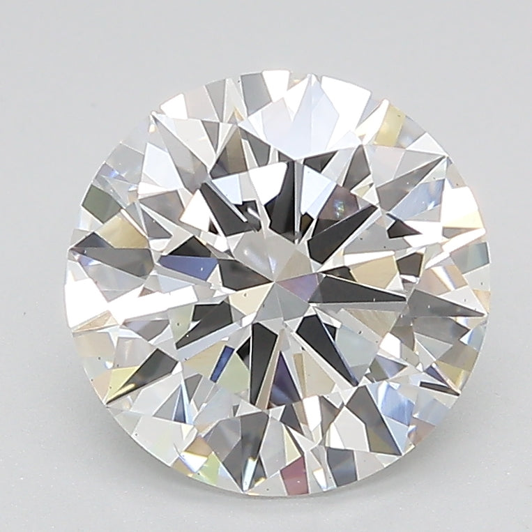 Round Lab Created Diamond