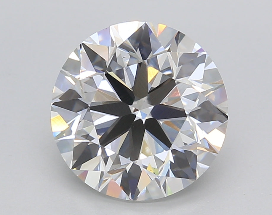 Round Lab Created Diamond