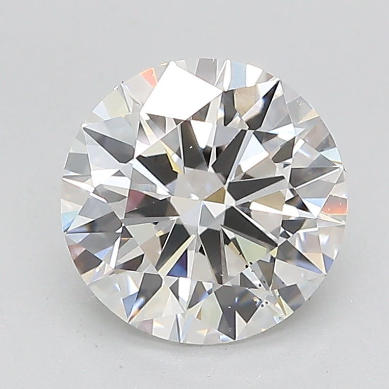 Round Lab Created Diamond