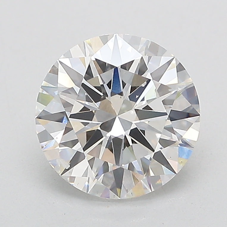 Round Lab Created Diamond