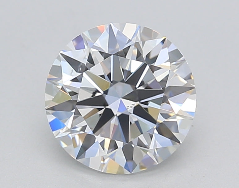 Round Lab Created Diamond