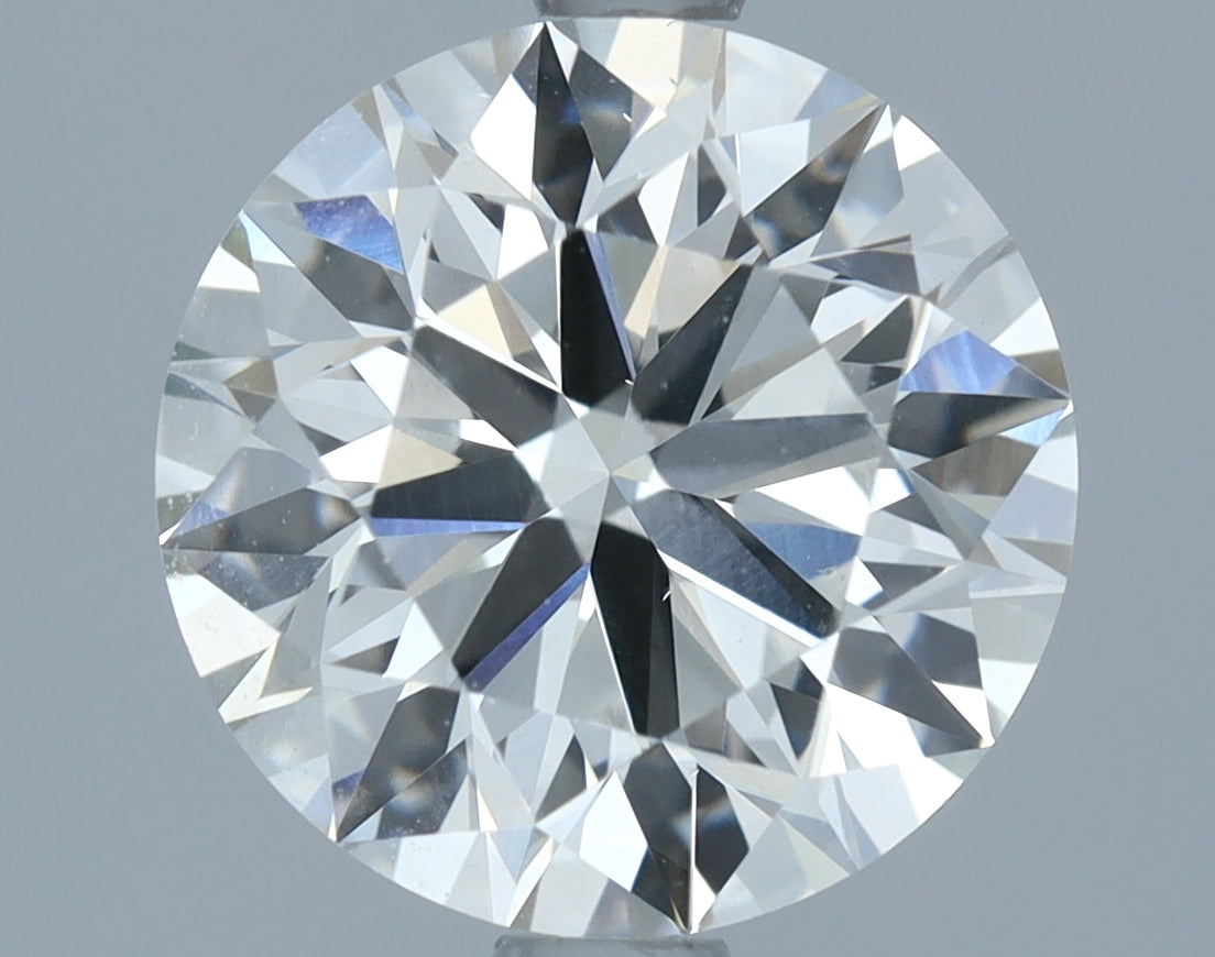 Round Lab Created Diamond