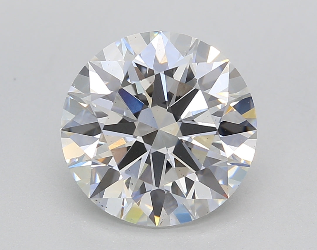 Round Lab Created Diamond