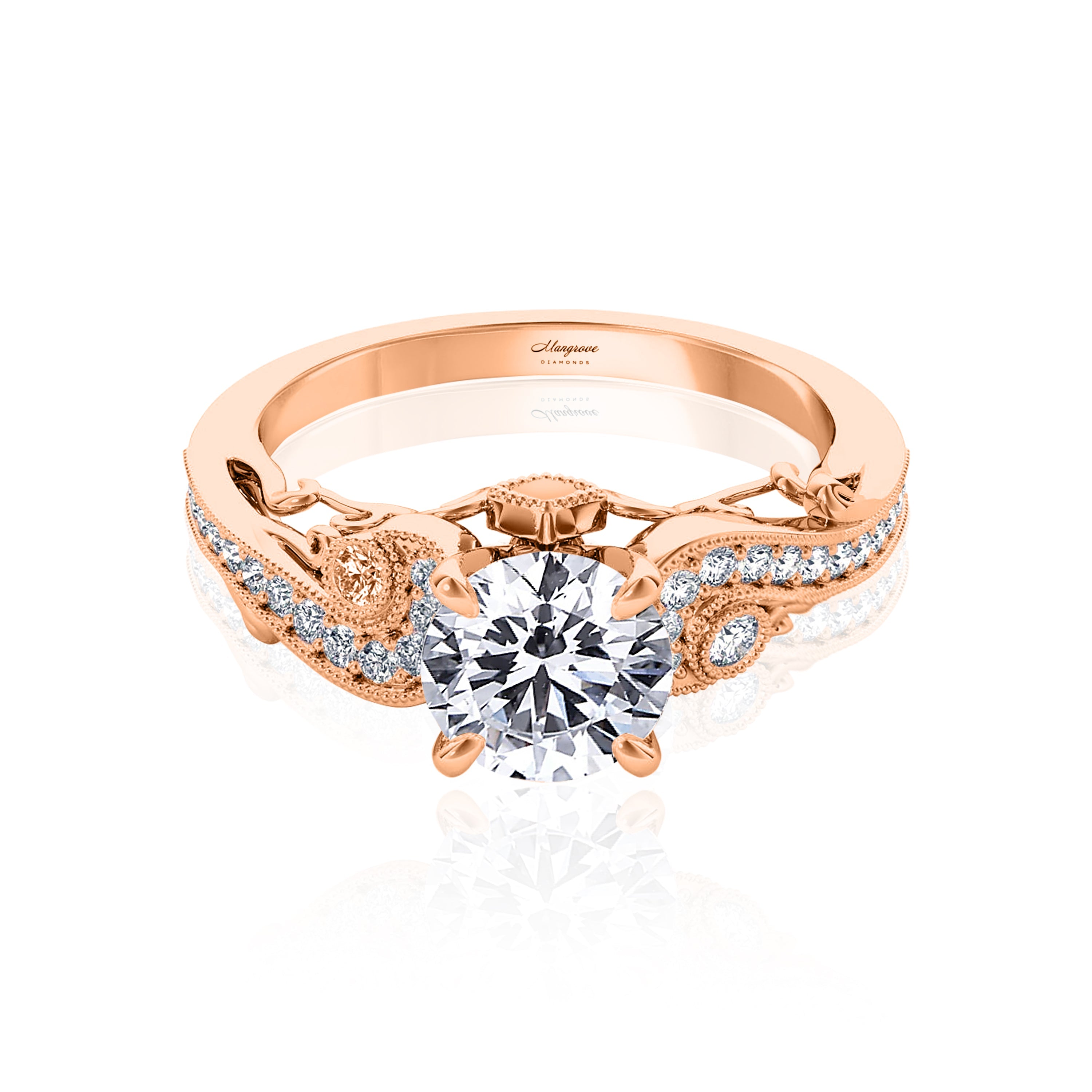 #Metal_14K Rose Gold#Prong_Standard#Shape_Heart#Prong_6