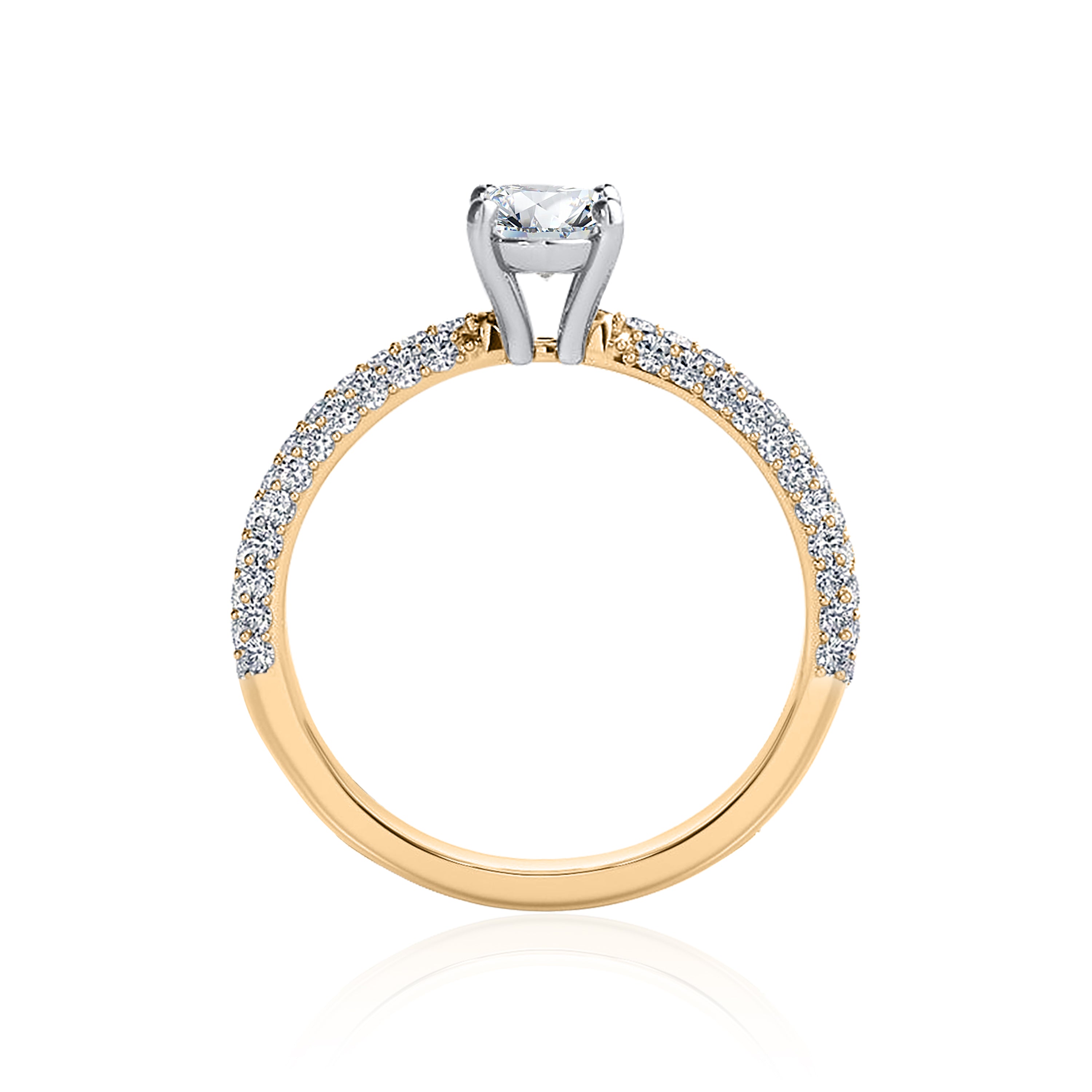 #Metal_14K Yellow Gold#Prong_Standard#Shape_Oval#Metal_18K Yellow Gold