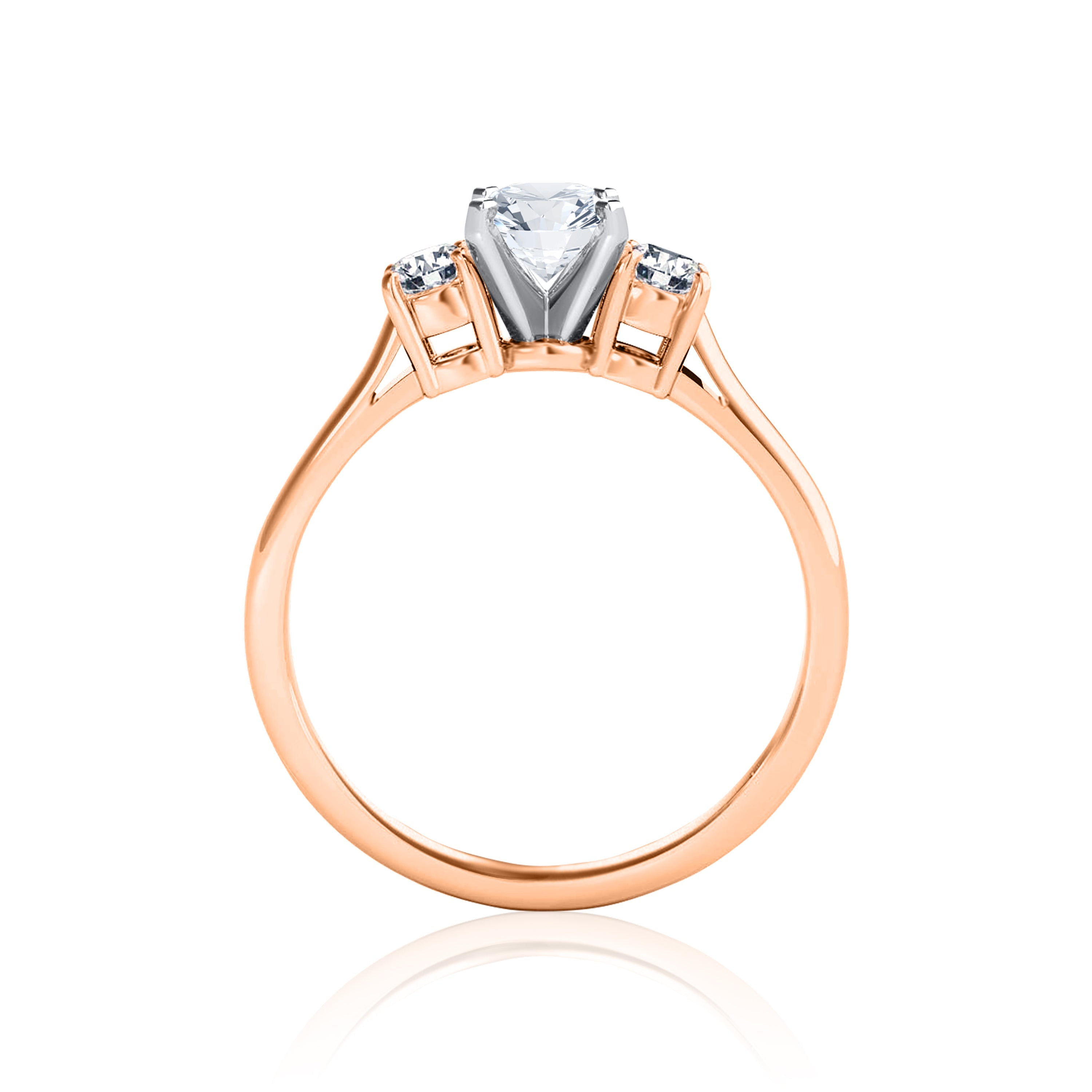 #Metal_14K Rose Gold#Prong_Standard#Shape_Oval