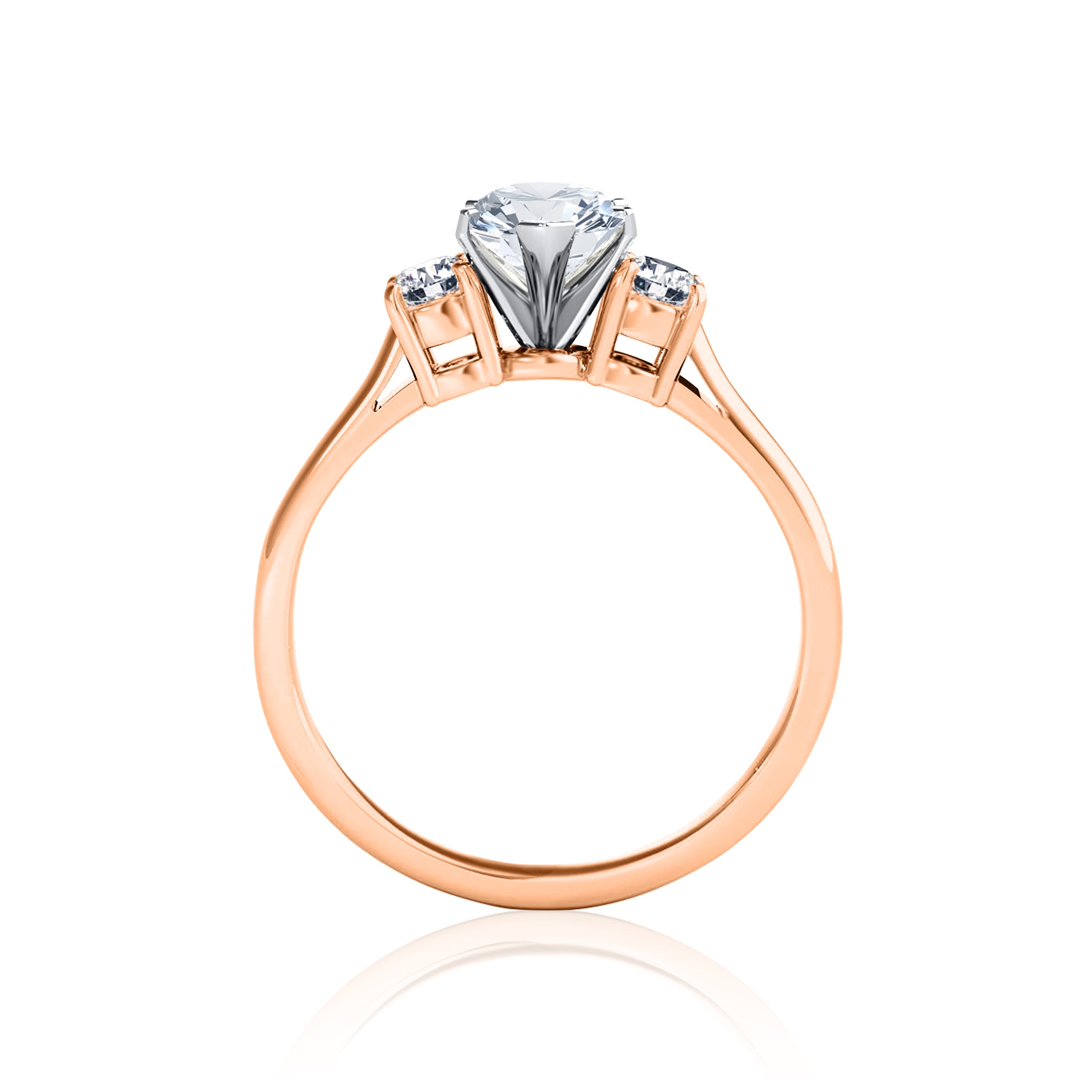 #Metal_14K Rose Gold#Prong_Standard#Shape_Pear