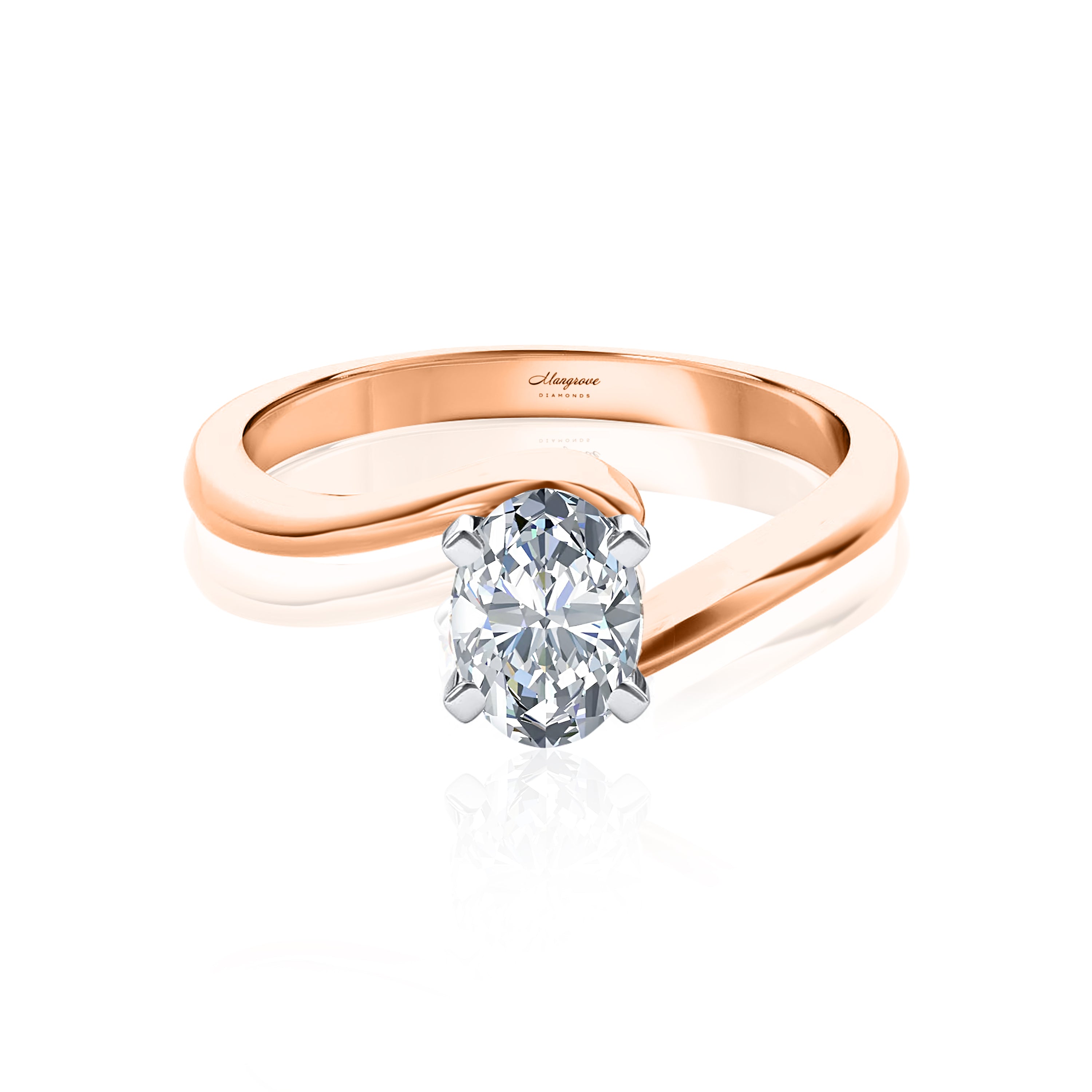 #Metal_14K Rose Gold#Prong_Standard#Shape_Oval