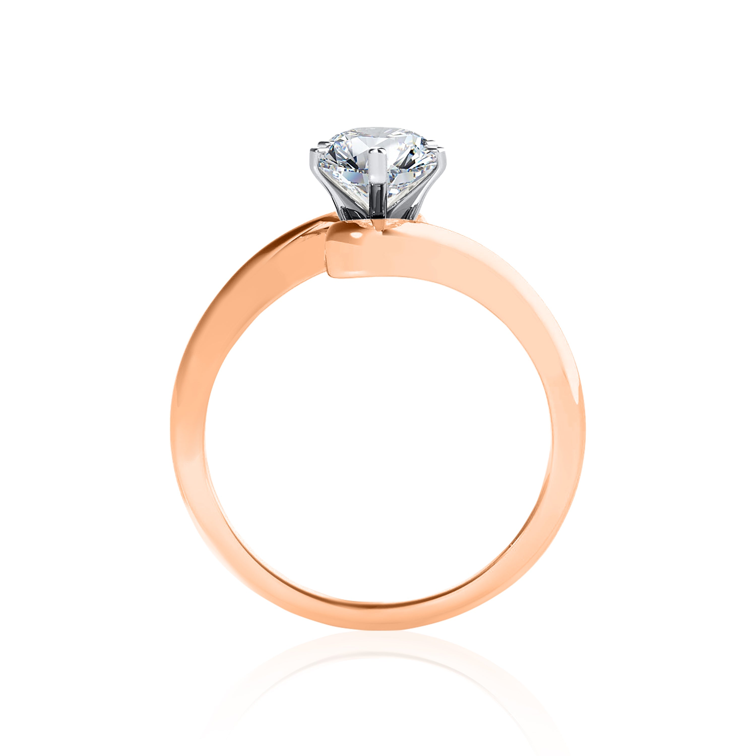 #Metal_14K Rose Gold#Prong_Standard#Shape_Pear